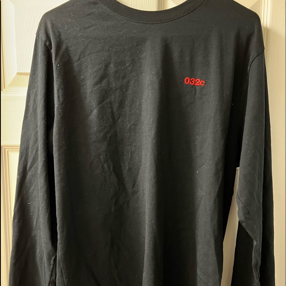 032c black long sleeve
